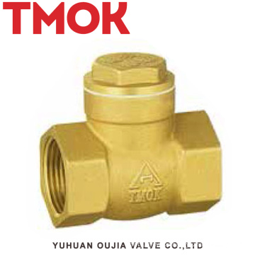 full brass horizontal female thread check valves